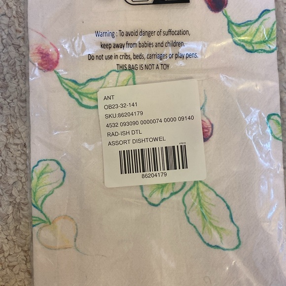 NWT Anthropologie dish towel - Picture 6 of 6